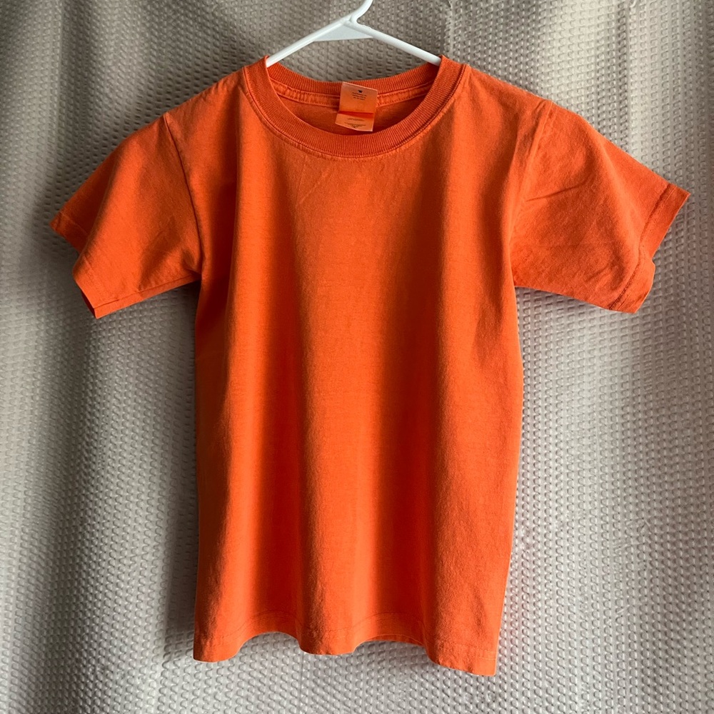 Chroma ZONE orange youth t-shirt. Pre-washed pre-shrunk 100% cotton. New